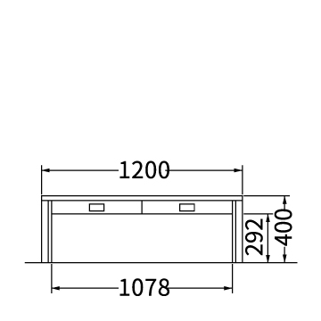 テーブル（W1200）