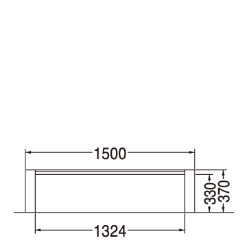 テーブル（W1500）