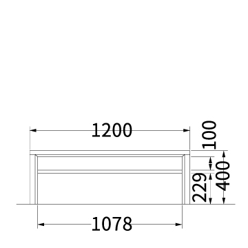 テーブル（W1200）