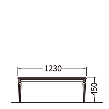 リビングテーブル（W1230）