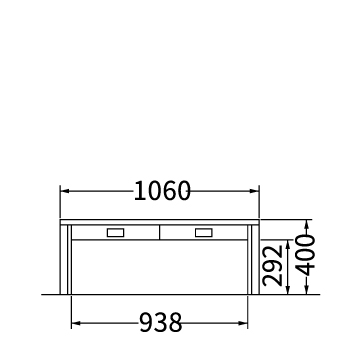 テーブル（W1060）