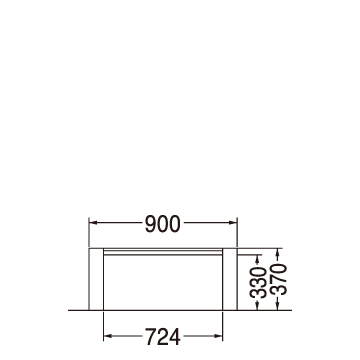 テーブル（W900）