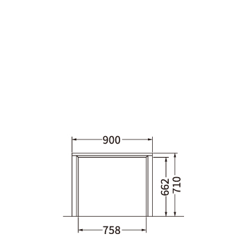 ダイニングテーブル（W900）